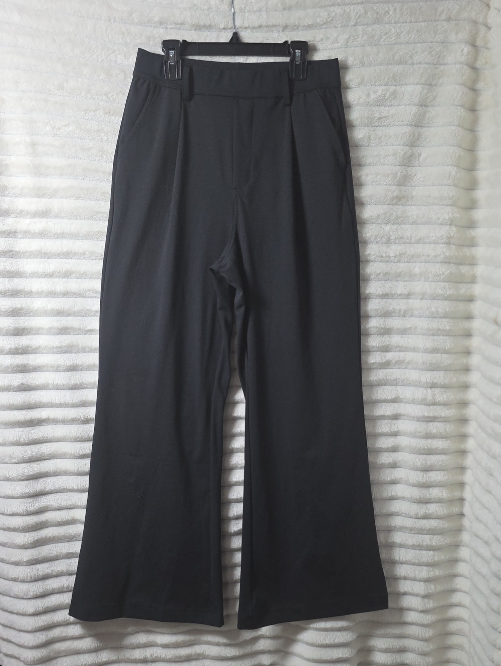 0569 Halara Black Wide Leg Dress Pants